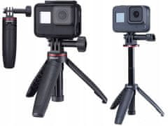 ULANZI Monopod Tripod pro GoPro / Sjcam / Xiaomi / DJI Osmo Action-MT09 Černy