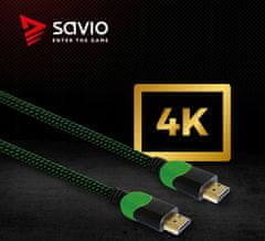 SAVIO Kabel, HDMI 2.0 3m kabel pro XBOX ONE X / ONE S