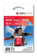 Agfaphoto PAMĚŤOVÁ KARTA AGFA SDHC 16GB TŘÍDA 10 80MB / s