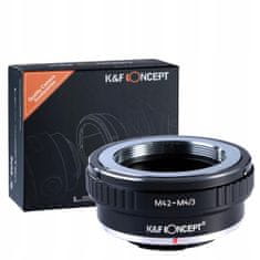 K&F Concept K&F adaptér pro Olympus / Panasonic m4 / 3 Micro 4/3 na M42 / KF06.076