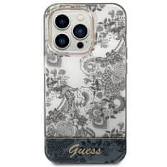 Guess GUHCP14XHGPLHG hard silikonové pouzdro iPhone 14 PRO MAX 6.7" grey Porcelain Collection