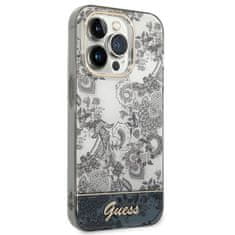 Guess GUHCP14XHGPLHG hard silikonové pouzdro iPhone 14 PRO MAX 6.7" grey Porcelain Collection