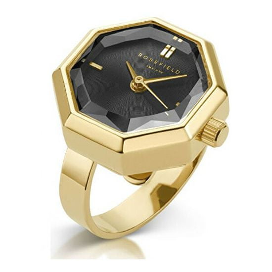 Rosefield The Studio Octagonal Watch Ring SBGSG-O67