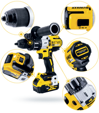 DeWalt NÁRAZOVÝ DRŽÁK DCD996P3 18V 95Nm 3x 5Ah