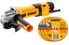 DeWalt BRUSKA 125mm 1500W DWE4257 + 3x KOT.