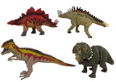 Lean-toys Obrovská Sada Dinosaurů 6 Ks Velké Modely Figurka Dinosaurus