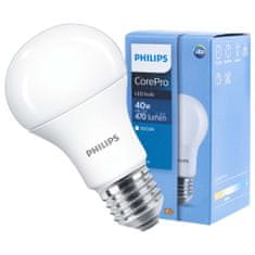 Philips LED žárovka E27 A60 5,5W = 40W 470lm 3000K Teplá bílá