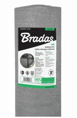 Bradas Stínící zahradní tkanina na pletivo 95%, 1.2x10m, 160g/m², šedá BR-AS-CO16012010GY