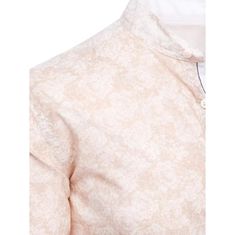 Dstreet Pánská košile ALEX růžová dx2304 L