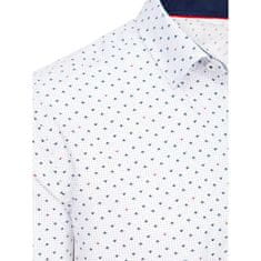 Dstreet Pánská košile PIERCE bílá dx2340 XXL