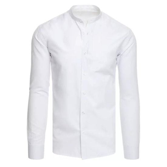 Dstreet Pánská košile ANTON bílá dx2344