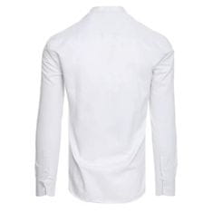 Dstreet Pánská košile ANTON bílá dx2344 XL