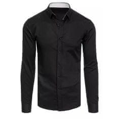 Dstreet Pánská košile JULIO černá dx2347 XL