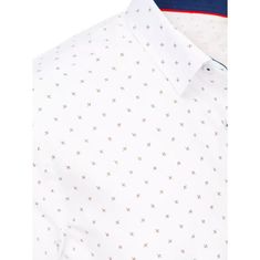 Dstreet Pánská košile ZION bílá dx2349 XXL