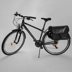 WOZINSKY cyklistická brašna na nosič 28 l Black