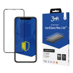 3MK HardGlass Max Lite - ochranné sklo pro Apple iPhone XR - Černá KP21054