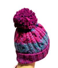 R-SPEKT Kulich MAXI PomPom beanie modrovínový