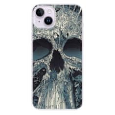 iSaprio Silikonové pouzdro - Abstract Skull pro iPhone 14 Plus