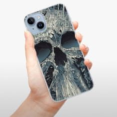 iSaprio Silikonové pouzdro - Abstract Skull pro iPhone 14 Plus