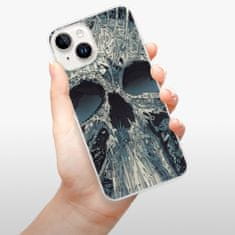 iSaprio Silikonové pouzdro - Abstract Skull pro iPhone 14