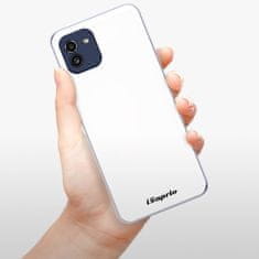 iSaprio Silikonové pouzdro - 4Pure - bílý pro Samsung Galaxy A03