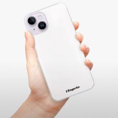 iSaprio Silikonové pouzdro - 4Pure - bílý pro iPhone 14