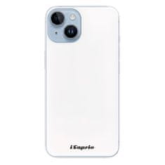 iSaprio Silikonové pouzdro - 4Pure - bílý pro iPhone 14