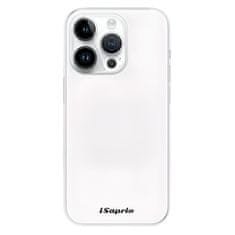 iSaprio Silikonové pouzdro - 4Pure - bílý pro iPhone 14 Pro