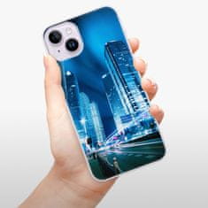 iSaprio Silikonové pouzdro - Night City Blue pro iPhone 14 Plus