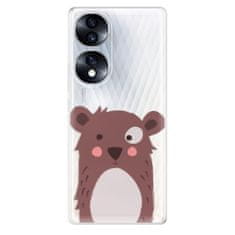 iSaprio Silikonové pouzdro - Brown Bear pro Honor 70