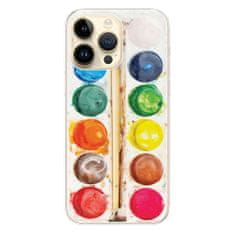 iSaprio Silikonové pouzdro - Watercolors pro iPhone 14 Pro Max