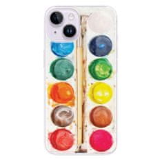 iSaprio Silikonové pouzdro - Watercolors pro iPhone 14