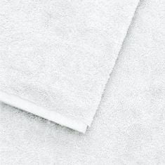 Ch. Fischbacher Malý bavlněný ručník PURE s úzkou bordurou 30 x 30 cm, bílá