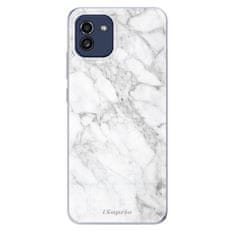 iSaprio Silikonové pouzdro - SilverMarble 14 pro Samsung Galaxy A03