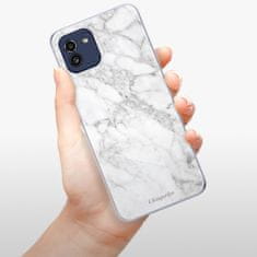 iSaprio Silikonové pouzdro - SilverMarble 14 pro Samsung Galaxy A03