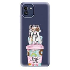 iSaprio Silikonové pouzdro - Donut Worry pro Samsung Galaxy A03