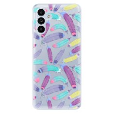 iSaprio Silikonové pouzdro - Feather Pattern 01 pro Samsung Galaxy A13 5G