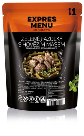 Expres Menu Zelené fazolky s hovězím masem