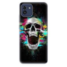 iSaprio Silikonové pouzdro - Skull in Colors pro Samsung Galaxy A03