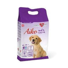 AIKO SOFT CARE 60x58cm 50ks pleny pro psy + dárek AIKO Soft Care Sensitive 16x20cm 20ks vlhčené utěrky