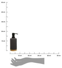 Dekorstyle Dávkovač mýdla Linea 270 ml černý