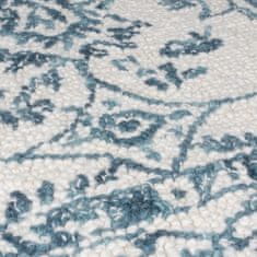 Flair Kusový koberec Wool Loop Yasmin Ivory/Blue 120x170