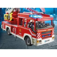 Playmobil PLAYMOBIL 9463, City Action, Hasičské auto s otočným žebříkem, novinka pro rok 2019