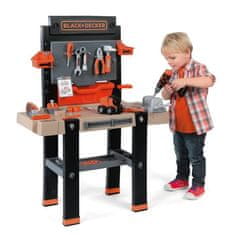 Smoby SMOBY Black & Decker Bricolo Ultim Pracovní stůl +95 Acs