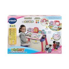 Vtech VTECH, Interaktivní stůl Magi 5 v 1, růžový