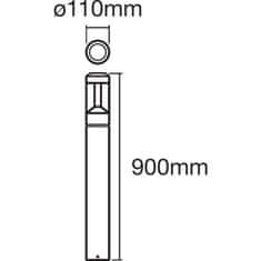 LEDVANCE LEDVANCE Bulb SMAR + Bluetooth Moderní lucerna 90 cm RGBW Venkovní sloupek, změna barvy