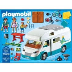 Playmobil PLAYMOBIL 70088, Rodinný a obytný vůz