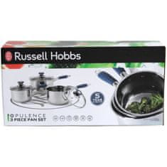 VERVELEY RUSSELL HOBBS RH01178EU - Sada 3 nerezových pánví