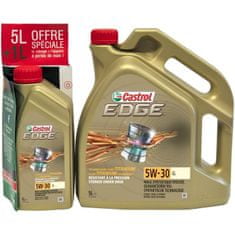 Castrol Motorový olej CASTROL Edge, 5W-30 LL 5 + 1L