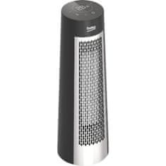 VERVELEY BEKO RHP7122 - Keramický ohřívač s ventilátorem - Věžový - 2200 W - Časovač - Oscilační - Digitální dotykový displej - Dálkové ovládání